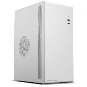 Boitier PC Mini Tour Micro ATX Advance Optima - Blanc - Neuf