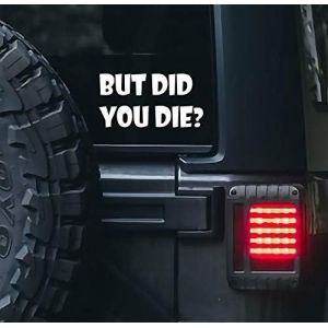 Êtes-Vous Mort? Ne Autocollant En Vinyle Pour La Voiture? Autocollant Pour Pare-Chocs | Blanc | 6,5 Pouces | Vc-372 - Neuf
