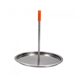 Brochette verticale pour barbecue,brochette en acier inoxydable,rôtissoire à poulet,fumoir à charbon de bois - Neuf