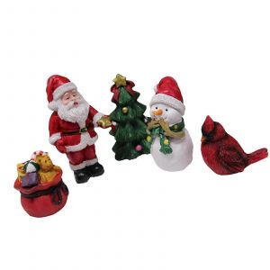 Festive Ornements d'Arbre Classique de Santa Figure pour le D&eacute;cor de No&euml;l - Neuf