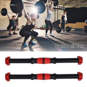 Lot De 2 Barres D'halt&egrave;res R&eacute;glables De 40 Cm Pour La Musculation - Design Polyvalent, Durable Et Antid&eacute;rapant Pour Des Entra&icirc;nements &Eacute;quilibr&eacute;s - Neuf