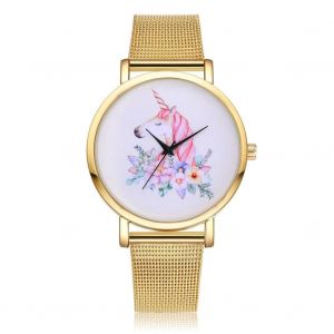 Lvpai Femmes Femme Quartz Mouvement Montre Alliage Bracelet Analogique Montre-Bracelet Or - Neuf