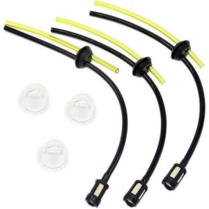 MEVRONISSHOP-AutoDog Kit comprenant un filtre &agrave; carburant universel et un joint pour tuyau &agrave; carburant - Pour d&eacute;broussailleuse, Taille-haie, &eacute;lagueuse - Neuf