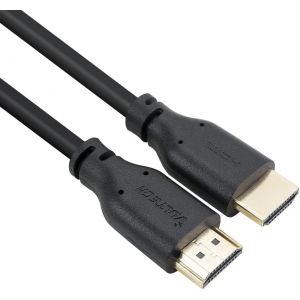 ERYI-Aa14301, Câble Hdmi 1.4 De 1 Mètre, Haute Vitesse Avec Ethernet, Prend En Charge 3D Et Full Hd 1080P, Compatible Avec Tv, Moniteur, Blu Ray, Ps4, Ps5, Xbox, Décodeur Et Console - Neuf