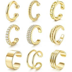 Kal-Boucles D'oreilles Femme,Ear Cuff,Boucles D'oreilles Boucles D'oreilles,Piercing Oreille - Neuf