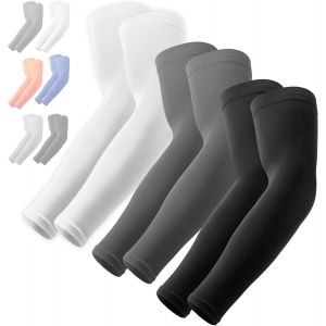 Gjhgf-Outdooressentials Manchette Bras Homme Femme Avec Protection Solaire Uv - Manchon De Compression Rafraîchissant Pour Protection Tatouage Avant Bras - Manchette Gaming Pc Sport - Neuf