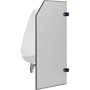 SUBZONAL-Paroi de s&eacute;paration d'urinoir 90 x 40 cm, s&eacute;parateur d'urinoir pour homme, brise-vue, toilettes, cloison de s&eacute;paration pour &eacute;coles, centres commerciaux, jardins d'enfants, lieux publics - Neuf