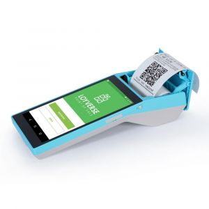 Mini Imprimante Portable Android 8.1 Écran HD 5.5 Pouces NFC Bluetooth WiFi 3G Bleu YONIS - Neuf