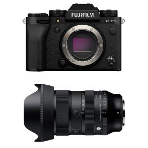 FUJIFILM X-T5 Noir + Objectif SIGMA 17-40mm f/1.8 DC Art Garanti 3 ans - Neuf