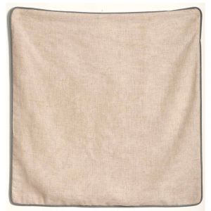 Housse De Coussin En Lin Lav&eacute; - Neuf