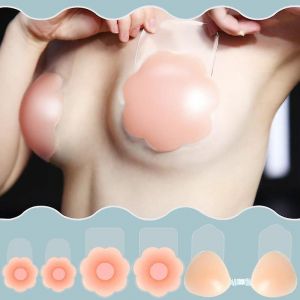 3 Paires De Soutien-Gorge Invisible En Silicone Patch De Poitrine Anti-Chocs - Neuf