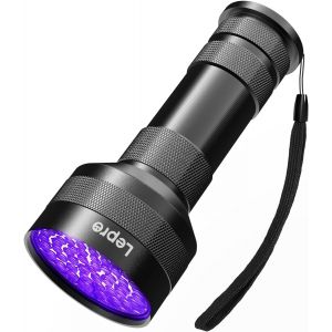 Uv Torch,Uv Lamp With 51 Ultra-Violet Leds,395 Nm Black Light Detector For Fluorescent Tracers Dog Cat Mat Urine Detector Scorpion Checks Money - Neuf