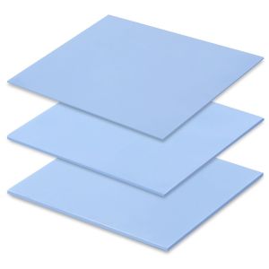 KAL-Pièces 145 X 145 Mm Tampons Thermiques En Silicone Avec Conductivité Thermique 6.0 W/Mk, Chaque Épaisseur 0.5/1/ 1.5 Mm Conducteurs Thermiques En Silicone Épais, Pour Ssd Cpu Gpu Led Ic - Neuf