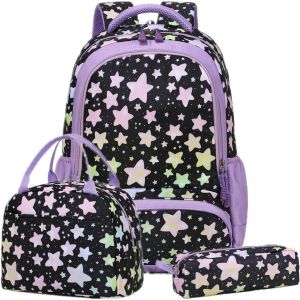 Cartable Fille Primaire Sac à Dos Enfant Sac à Dos Fille Cartable Scolaire Fille Sacs Scolaires,Cartables et Trousses - Neuf