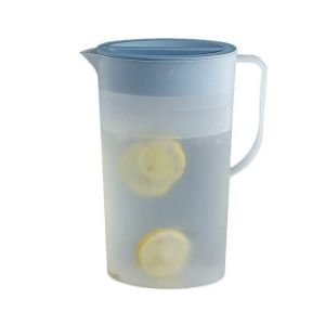 Pichet En Plastique Multi-Usage Écologique Avec Couvercle - Parfait Pour Les Boissons Chaudes Et Froides, Facile À Nettoyer, Idéal Pour Les Rassemblements En Plein Air ! - Neuf