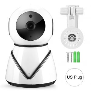Camera de surveillance IP WiFi 1080p avec detecteur PIR et entree sans fil, Etats-Unis - Neuf