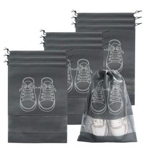 Sac &Agrave; Chaussures De Voyage En Tissu Non Tiss&eacute;, &Eacute;tanche &Agrave; La Poussi&egrave;re Et &Agrave; L'eau - Neuf