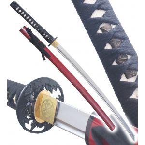 Danzan Katana Forg&eacute; Inochi Sabre Non Epee Iaido - Lame Maru 1045 D&eacute;coration - Neuf