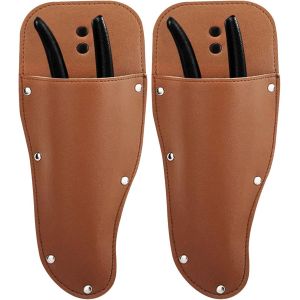 NouvelHorizonstore-Gaines &agrave; S&eacute;cateurs, Cisaille Holster &Eacute;tui de Protection pour S&eacute;cateur de Jardin &Eacute;tui de S&eacute;cateurs en Cuir PU Porte-Outil Accessoire de Ceinture Multifonctionnel - Neuf