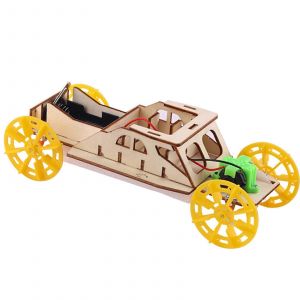 Electric Amphibious Car Project Kits Creative STEM Model Car Kits Play Vehicle Toy for Children Science Toy - Neuf