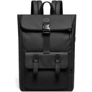 acdsgd-Sac &agrave; Dos &Eacute;tanche Sac a Dos Velo pour Homme Femme Elegant Sac a Dos Ordinateur 15.6 Pouces pour Loisir Randonn&eacute;e Camping Voyage College Travail-Noir - Neuf