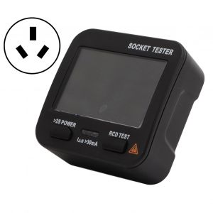 XYONG Testeur de prise, detection precise, ecran couleur, affichage numerique intelligent, detecteur de panne de courant pour la maison et l'industrie, prise AU - Neuf