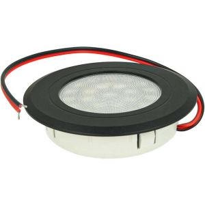 Mini Spot Encastré Led Gradateur Tactile Dimmable On Off DC 12V 2,5W Trou Rond 60mm (ARGENT, 4500K) - Neuf