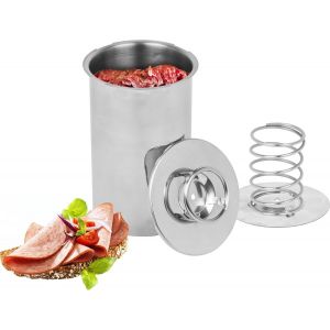 Subzonal-Multidepot Presse A Jambon, Mod&egrave;le Num&eacute;ro 313015, Capacit&eacute; 1,5 Kg De Viande, Dimensions 17 X 10 X 10 Cm, Acier Inoxydable, Argent - Neuf