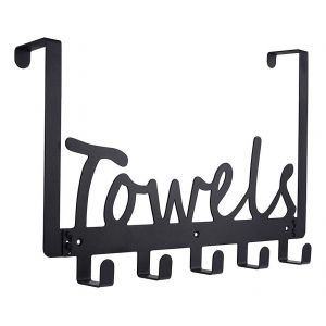 Crochets de porte pour chambre, porte-serviettes en métal, porte-vêtements - Neuf