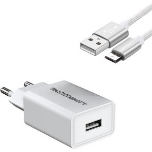 Kit Chargeur Compatible Honor 7 Honor 6 6x 6c Honor 5c 5x 5 Honor 4x Blanc 5v 2000ma - Neuf