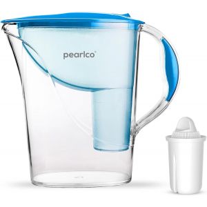 Standard - Carafe Avec Filtre &Agrave; Eau - Bleue - 1 Cartouche Classic Incluse (Compatible Avec Brita Classic) - Neuf