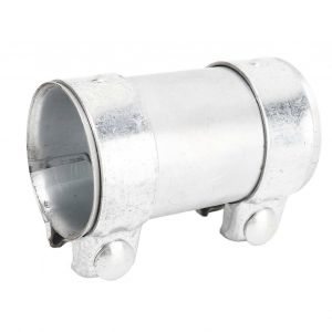 Connecteur de tuyau d'&eacute;chappement 2,5 pouces,alliage m&eacute;tallique robuste,pince double,adaptateur de tube - Neuf