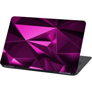 Film Universel Pour Ordinateur Portable Design Cover: Abstrait Housse De Protection Autocollant En Vinyle Skin Sticker Adh&eacute;sif (15U2033, Lp54 Polygone Pink)[COM911289] - Neuf