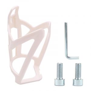 Ultra-Léger Et Durable De Bicyclettes De La Cage Avec Des Vis Et De L'outil Universel De Support De Tasse Pour Le Vélo De Montagne, Blanc - Neuf