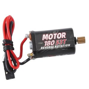 Moteur &agrave; balais &agrave; couple &eacute;lev&eacute; 180 60T avec engrenage de moteur &agrave; pignon pour TRX4M TRX4-M 1/18 RC Crawler Car Upgra - Neuf