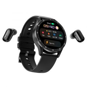 Montre connect&eacute;e X7 avec &eacute;cran tactile, moniteur de fr&eacute;quence cardiaque, &eacute;couteurs Bluetooth et traqueur d'activit&eacute; physique - Neuf