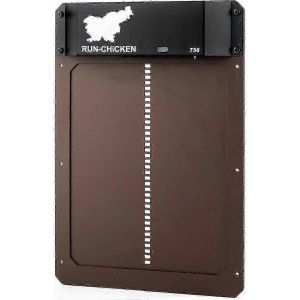 Mod&egrave;le T50,Porte Automatique Poulailler,Portes Tout En Aluminium,D&eacute;tection De Lumi&egrave;re,Minuterie D'ouverture Diff&eacute;r&eacute;e Le Soir Et Le Matin - Neuf