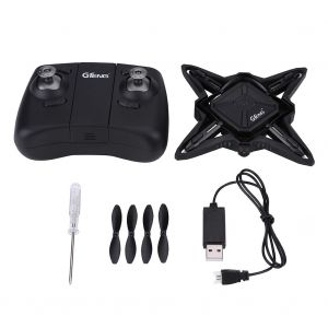 Drone Quadricoptere Pliable Avec Camera 0,3 Mp, Wifi Fpv, Maintien D'altitude - Neuf