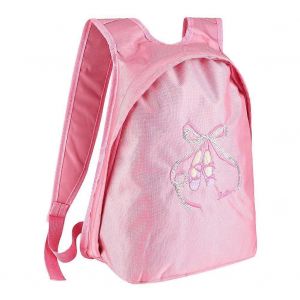 Filles Ballet Danse Sac &Agrave; Dos Enfants &Eacute;paule Sports Fermeture &Eacute;clair Sac (Rose) - Neuf