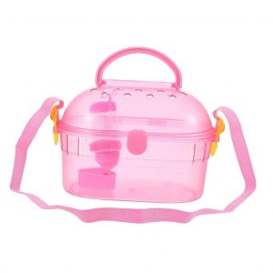 Hamster Boîte Avec Salle De Bain Et De La Boîte De Nourriture Pour Les Chinchillas, Voyage, Prêts, De Construction Durable, - Neuf