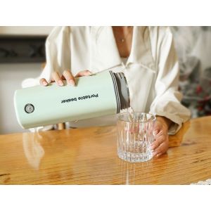 Tasse d'eau &eacute;lectrique petite bouilloire &eacute;lectrique portable touring car bouilloire &eacute;lectrique 110V - Neuf