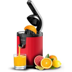 Presse-agrumes &eacute;lectrique r&eacute;tro 600 W avec levier - Neuf