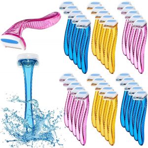 Lot De 30 Rasoirs De Bikini En Forme De T Pour Femme, Rasoir De Beauté Pour Bikini, Tondeuse Pour Les Aisselles - Neuf