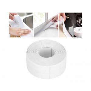 Ruban adh&eacute;sif &eacute;tanche de 38 mm pour &eacute;tanch&eacute;it&eacute; murale, id&eacute;al pour salle de bain et cuisine. - Neuf