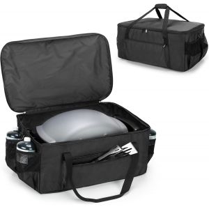 Ulteronixshop-SAMDEW Housse de Gril D'ext&eacute;rieur Compatible avec Weber Q1000 Q1200 Barbecue au Gaz, Sac Portable de Rangement pour Gril Compatible avec Weber Q1400 Barbecue Electrique, Sac Uniquement( - Neuf