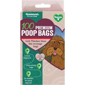 Sacs &Agrave; D&eacute;jections Canines Avec Poign&eacute;es &iquest; 100 Sacs &Agrave; D&eacute;jections Canines Faciles &Agrave; Nettoyer, Sacs &Agrave; D&eacute;jections Canines En Vrac Avec - Neuf