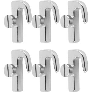 YEMAESRE-J Barre De Crochet, Crochet De Poteau, Miroir, Peinture, Crochet Polyvalent, Accessoires De Câble Métallique, Adapté Pour Suspendre Des Miroirs, Des Cadres Photo, Des Photos, Des Décoration - Neuf