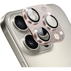 Kal-Cam&eacute;ra Protecteur Compatible Avec Iphone 16 Pro/Iphone 16 Pro Max, [Ultra Hd] [ 9h Duret&eacute; ] Anti Rayures Verre Tremp&eacute; Diamant Cam&eacute;ra Coque Cover Pour Iphone 16 Pro/Iphone 16 Pro Max, Brun - Neuf