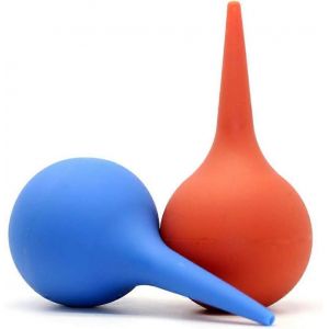Paquet De 2 Seringue De Bulbe D'oreille 30ml / 1oz Poire De Lavage D'oreille En Caoutchouc Souple - Neuf