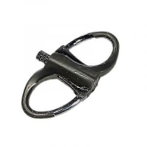 Briquet Permanent Match Infinity avec porte-cl&eacute;s, briquet &eacute;ternel, kit d'allumage d'urgence, taille L, unisexe, noir - Neuf